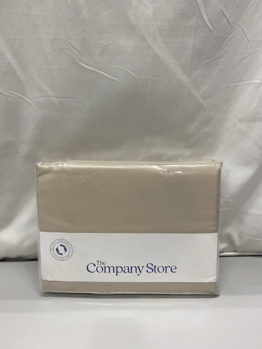 The Company Store Premium Smooth Supima Sateen Twin Duvet Cover In Alabaster